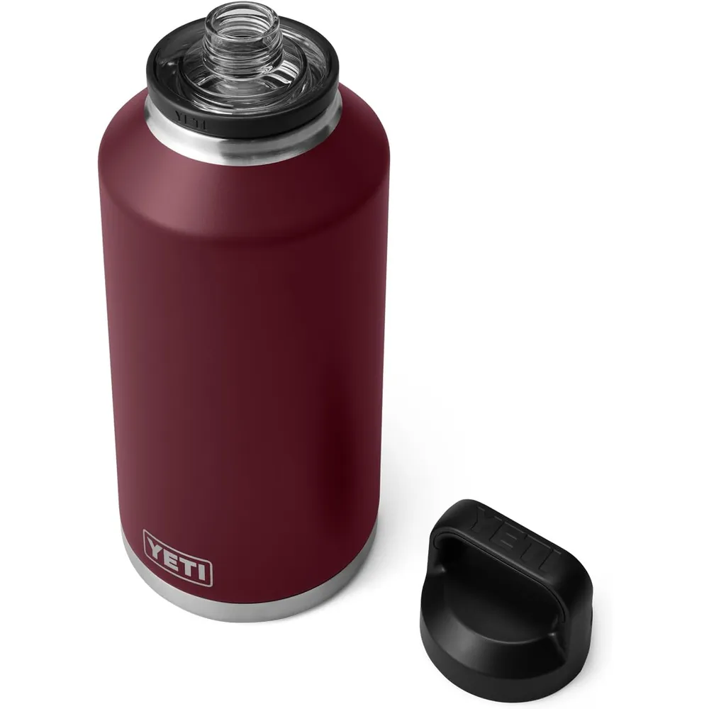 YETI Botella Rambler con Tapa de Chupón de 64 oz | Guinda