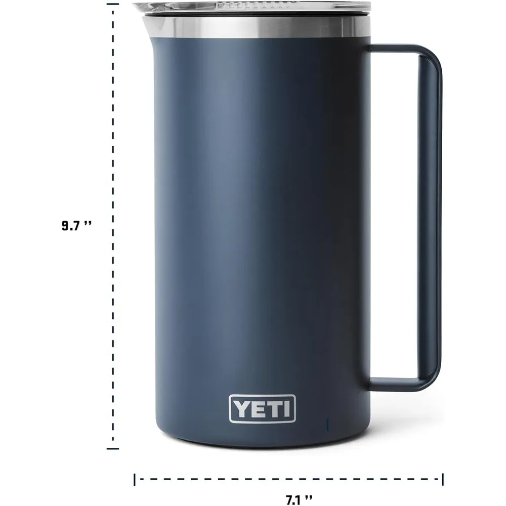 YETI Rambler Jarra de 64 oz con Tapa Magslider | Guinda