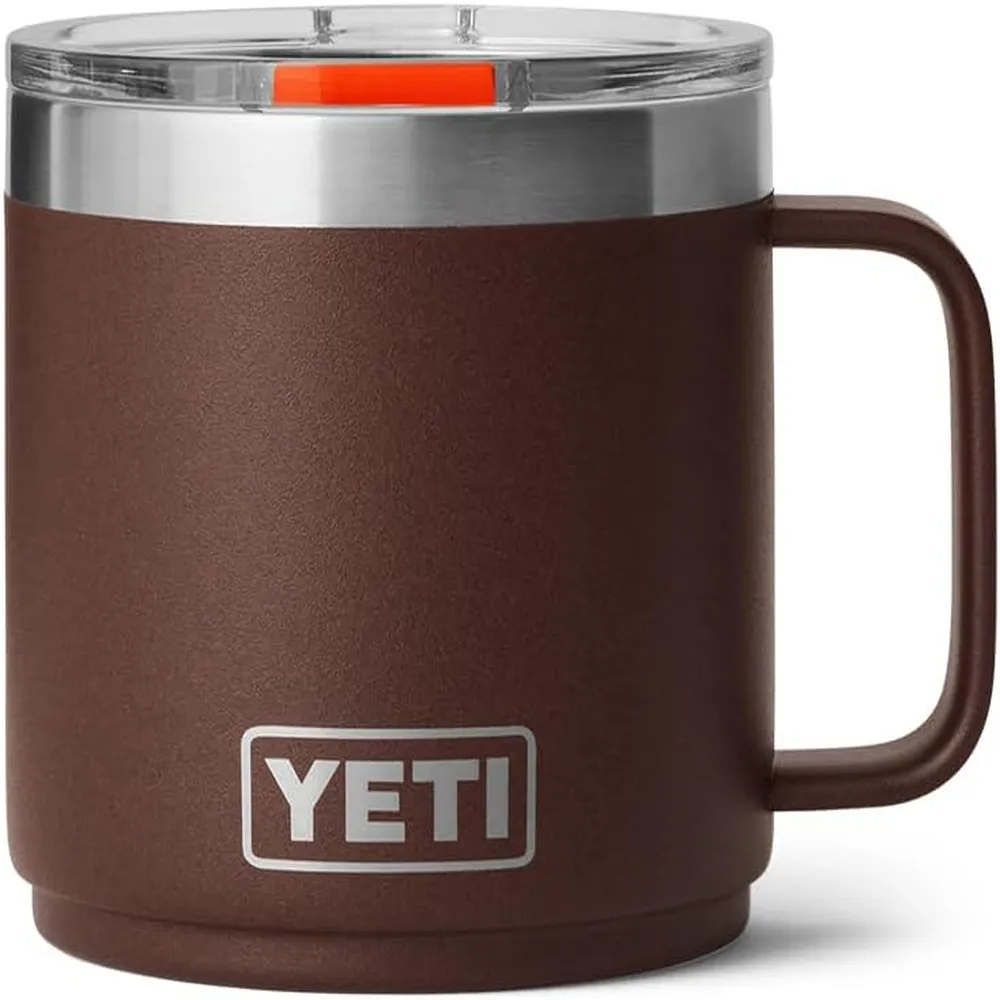 YETI Rambler Taza Apilable con Tapa Magslider de 14 oz | Marrón