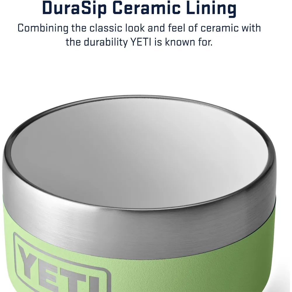 YETI Rambler Paxk 2 vasos s de 4 oz de acero inoxidable para expreso color verde limón