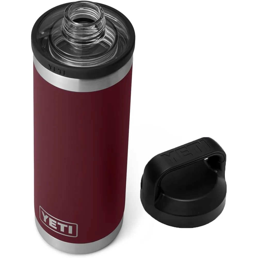 YETI Botella Rambler con Tapa Chung de 18 oz | Guinda