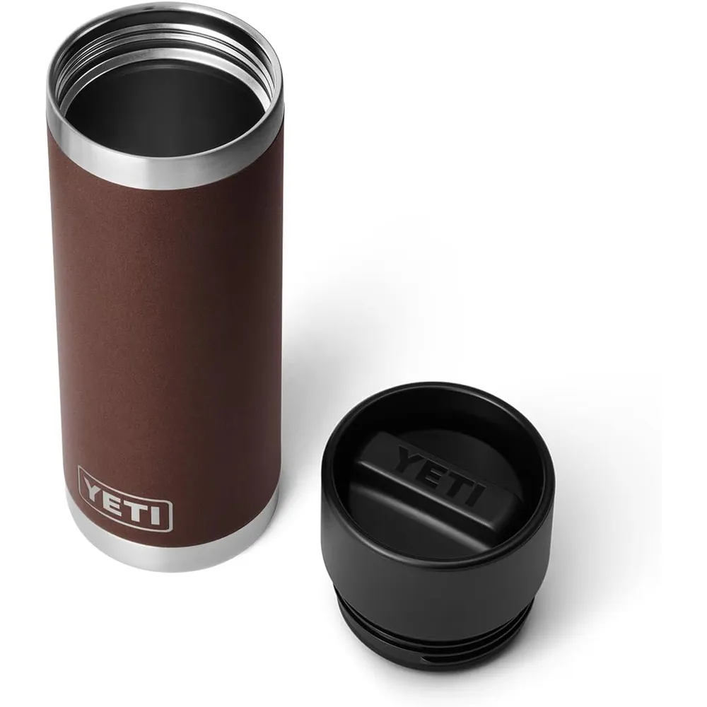 YETI Botella Rambler Térmica con Tapa Hot Shot de 18 oz | Marrón