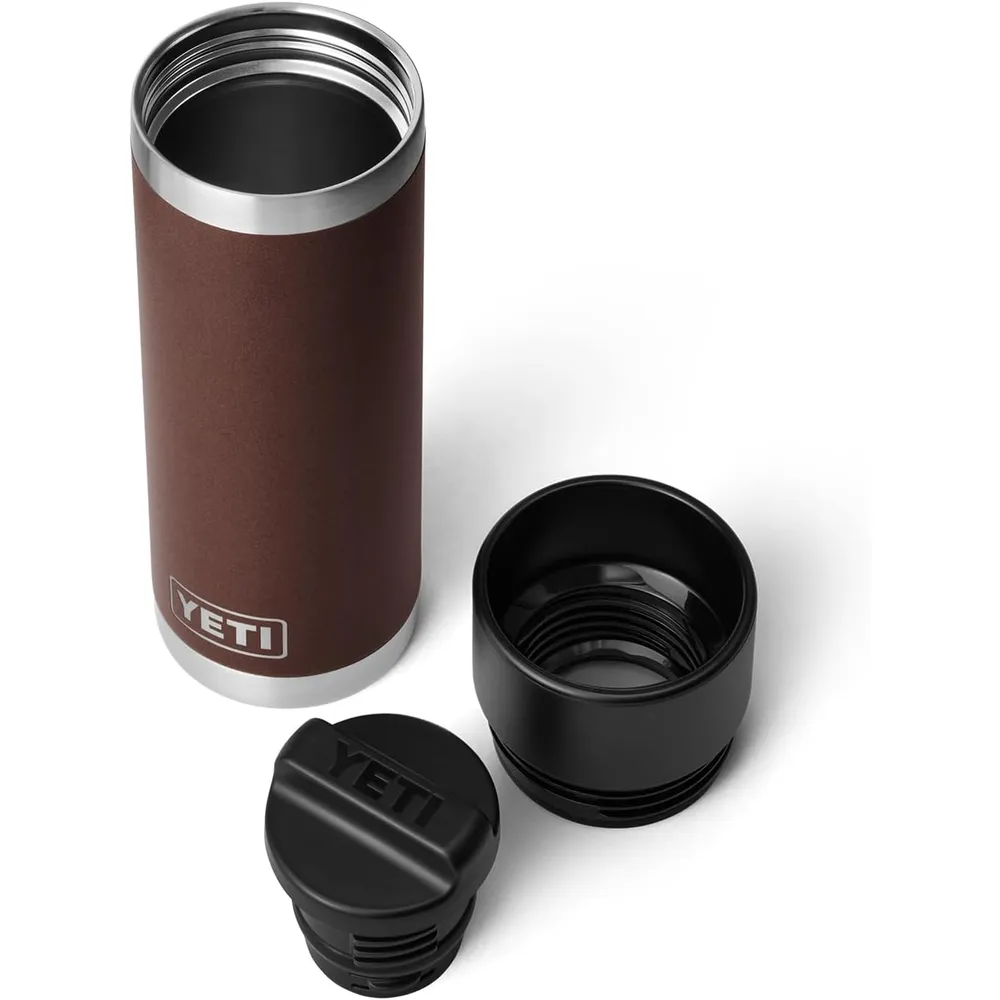 YETI Botella Rambler Térmica con Tapa Hot Shot de 18 oz | Marrón