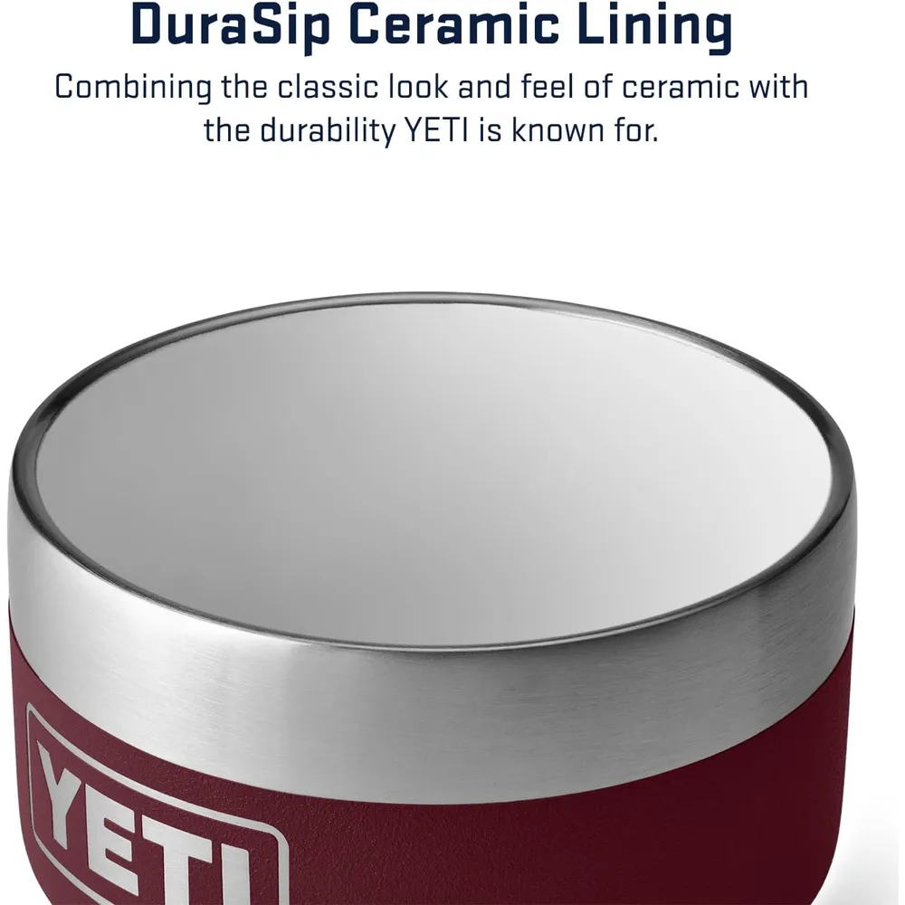 YETI Rambler Paxk 2 vasos s de 4 oz de acero inoxidable para expreso color rojo