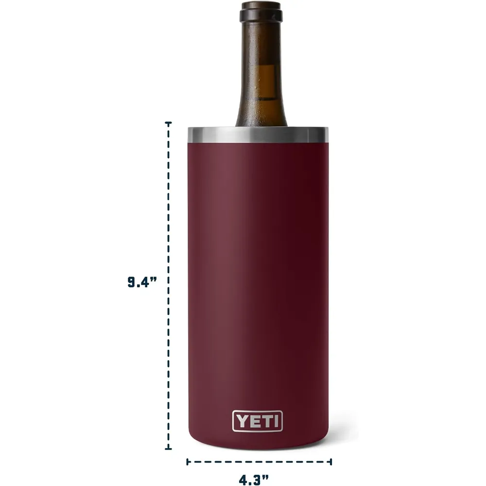 YETI Rambler Cooler forro de vino | Guinda