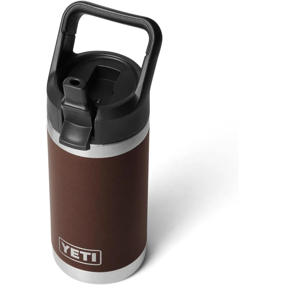 YETI Botella Rambler Jr. para Niños con Cañita de 12 oz | Marrón