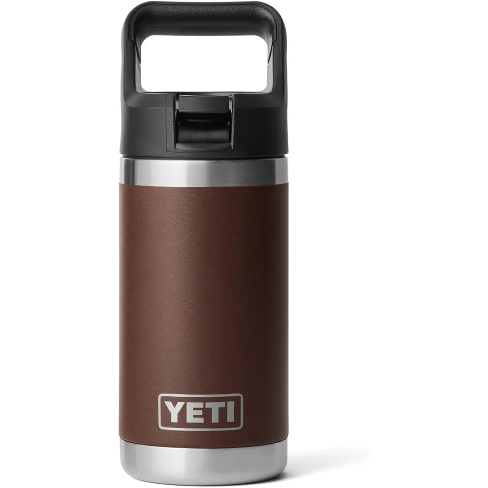 YETI Botella Rambler Jr. para Niños con Cañita de 12 oz | Marrón