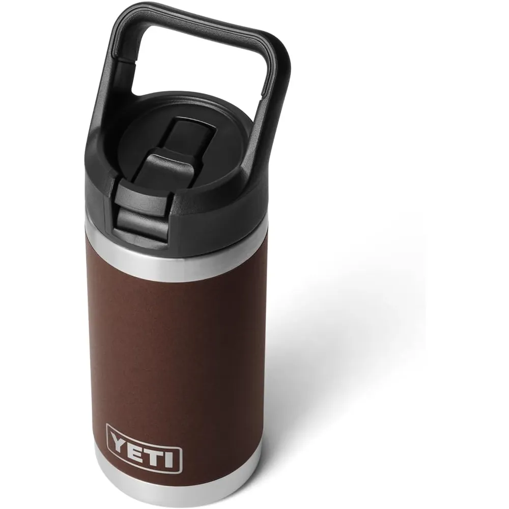 YETI Botella Rambler Jr. para Niños con Cañita de 12 oz | Marrón