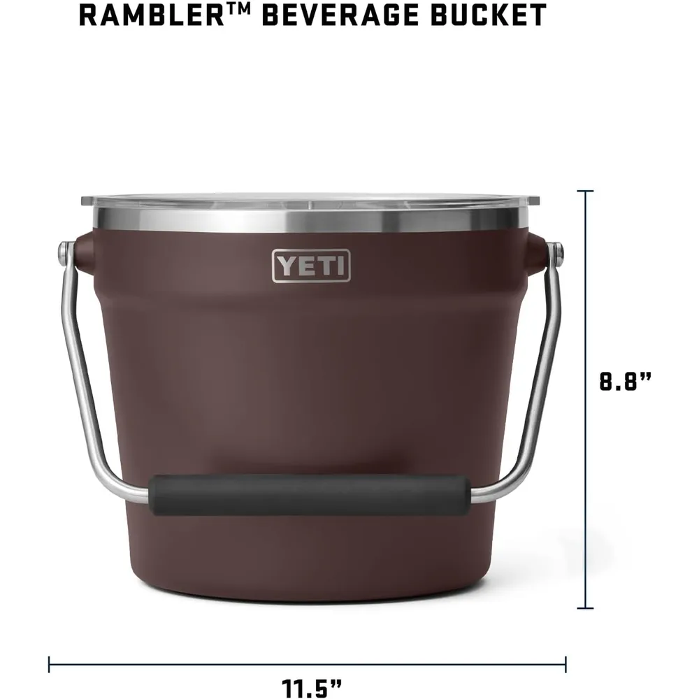 YETI Cooler Cubeta Para Bebidas | Marrón