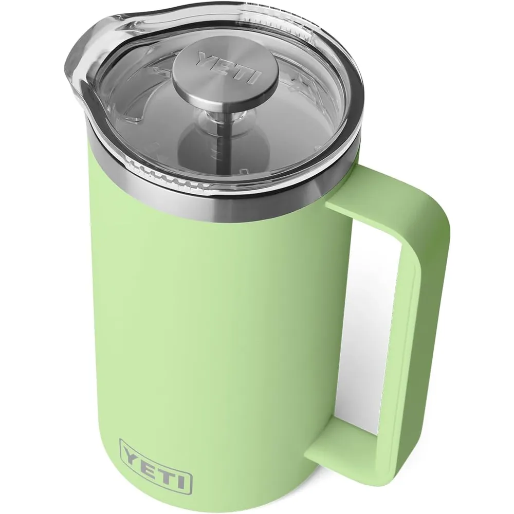 YETI Rambler Cafetera de Prensa con filtro de 34 oz | Verde Limón