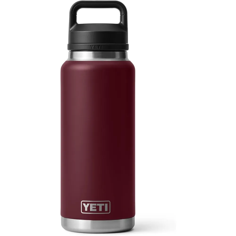 YETI Botella Rambler con Tapa para Sorbos de 36 oz | Guinda