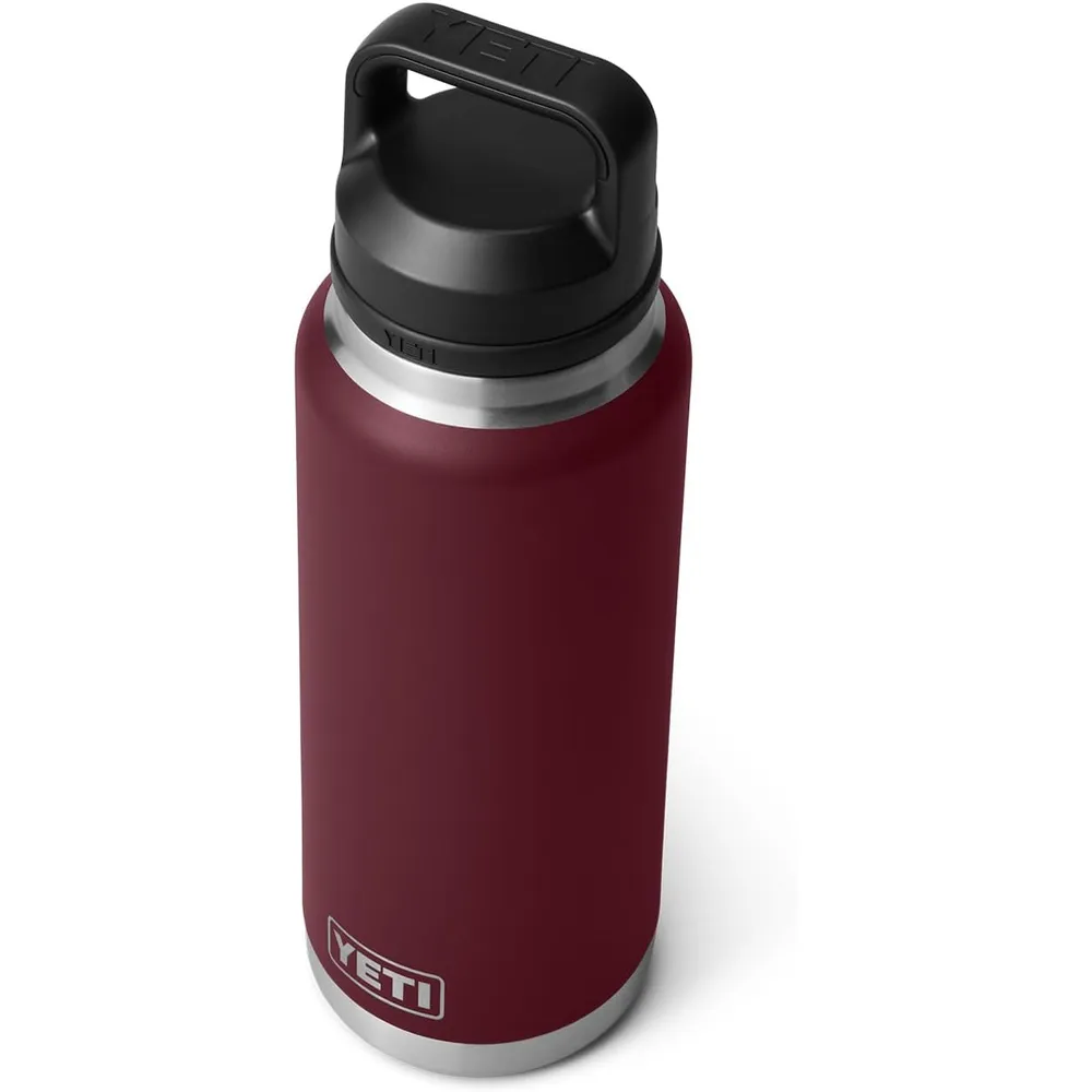 YETI Botella Rambler con Tapa para Sorbos de 36 oz | Guinda