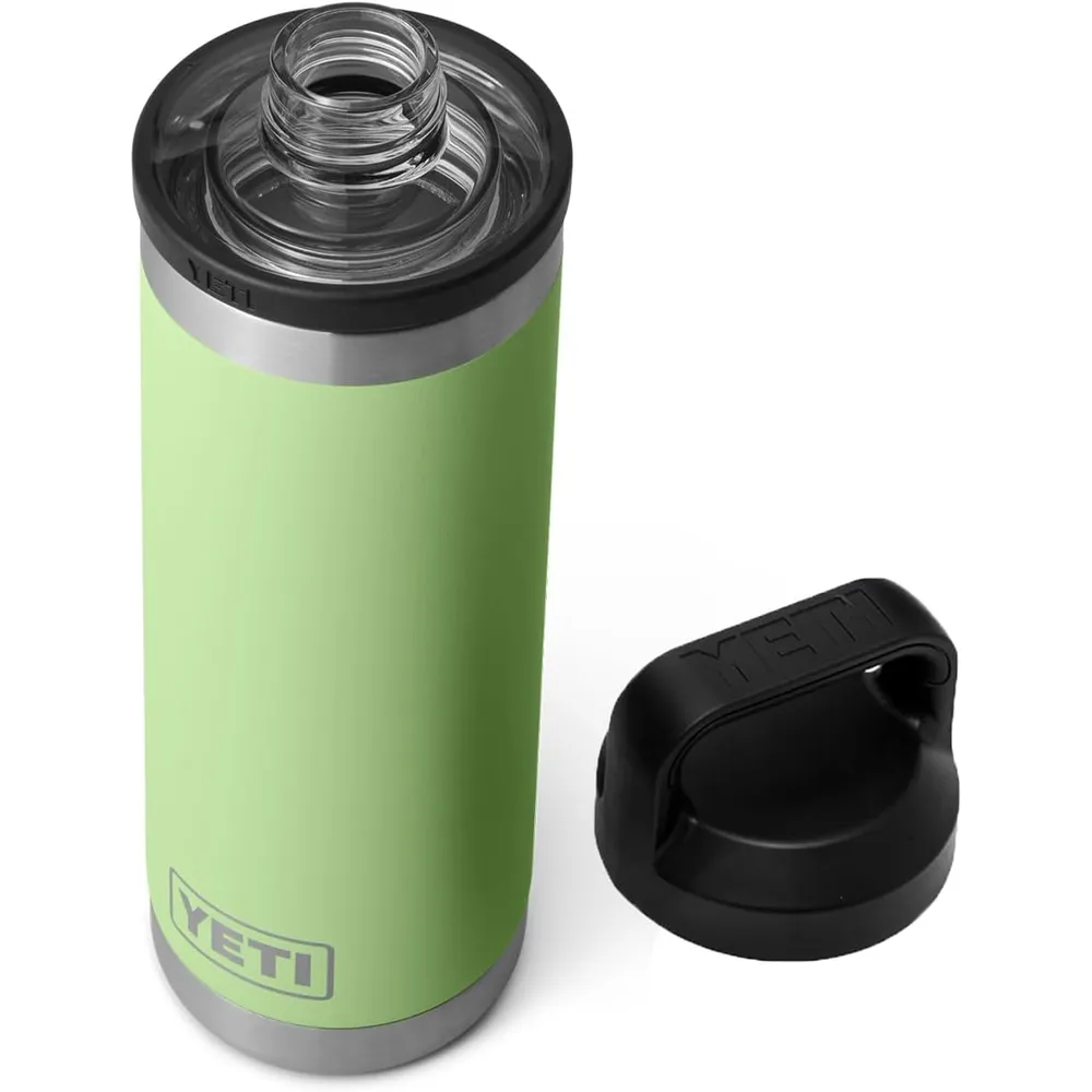 YETI Botella Rambler con Tapa Chung de 18 oz | Verde Limón