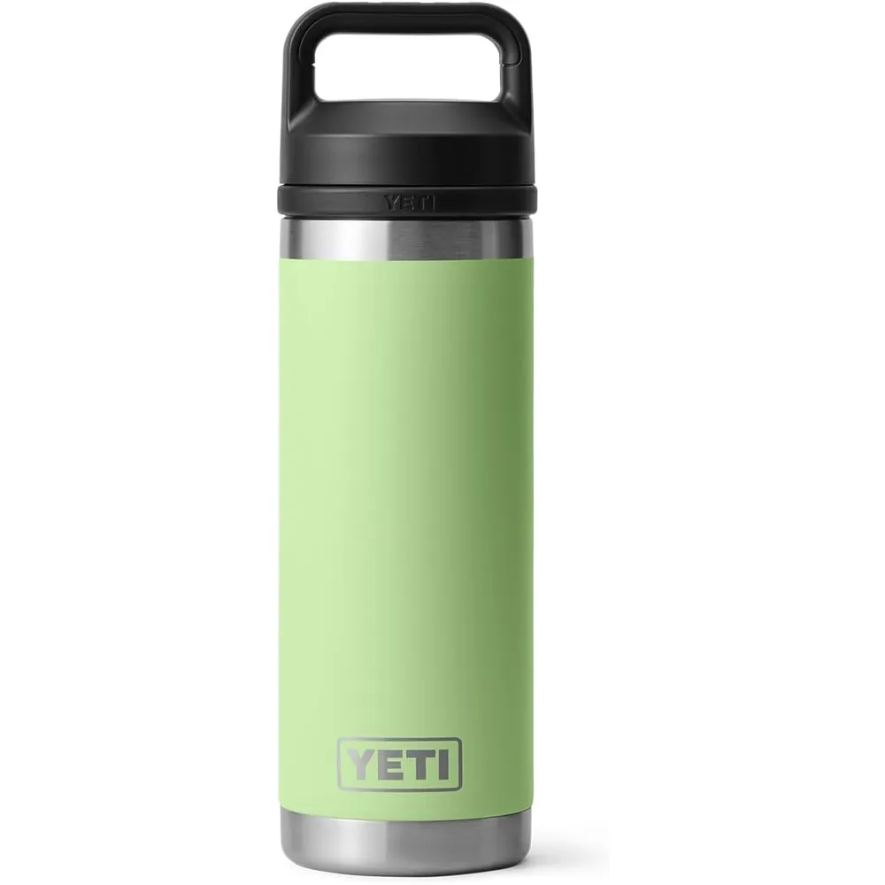 YETI Botella Rambler con Tapa Chung de 18 oz | Verde Limón