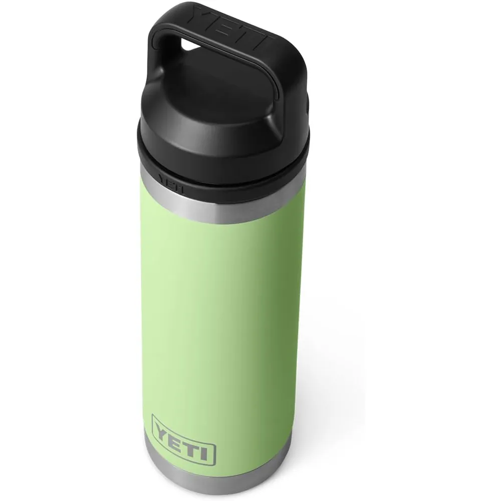 YETI Botella Rambler con Tapa Chung de 18 oz | Verde Limón