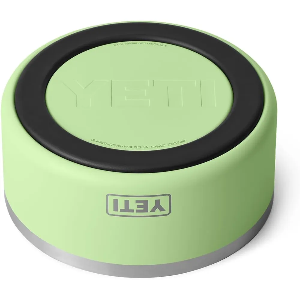 YETI Boomer 8 Tazón De Acero Inoxidable Para Perro de 64 oz | Verde Limón