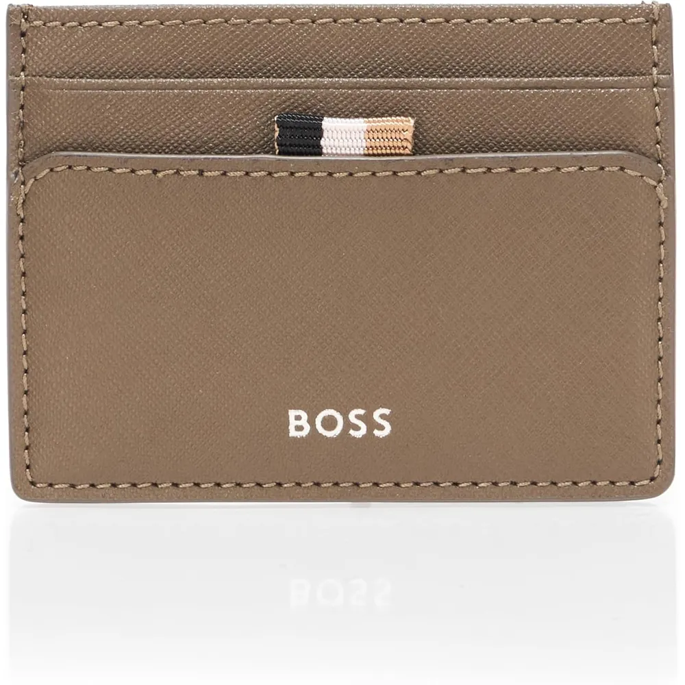 TARJETERO HUGO BOSS ZAIR BEIGE HOMBRE