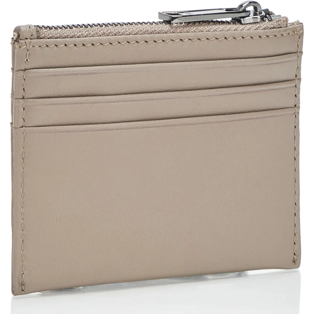 TARJETERO HUGO BOSS ICON ZIP CREMA HOMBRE