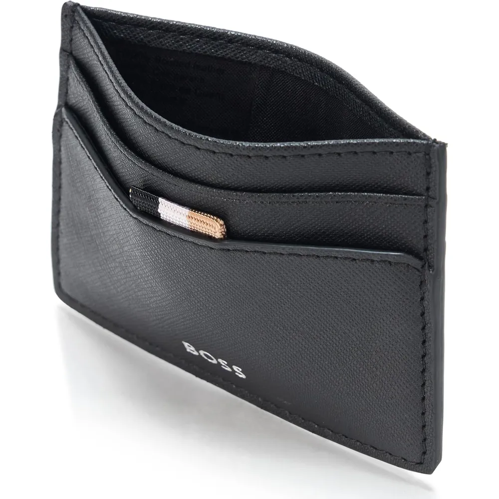 TARJETERO HUGO BOSS ZAIR NEGRO HOMBRE