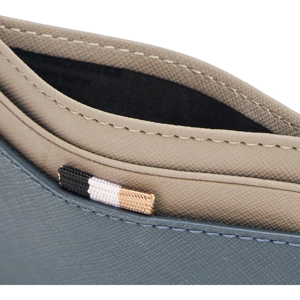 TARJETERO HUGO BOSS ZAIR AZUL HOMBRE