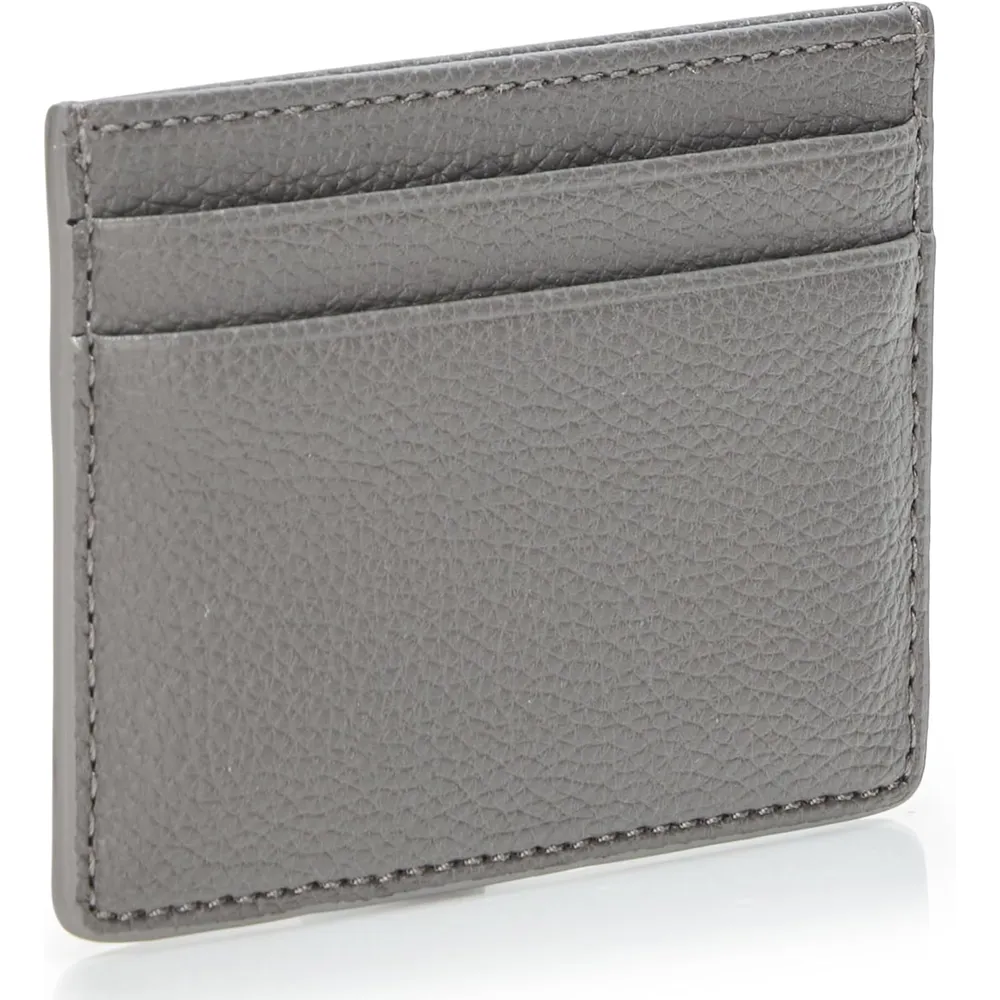 TARJETERO HUGO BOSS RAY LOGO GRIS HOMBRE