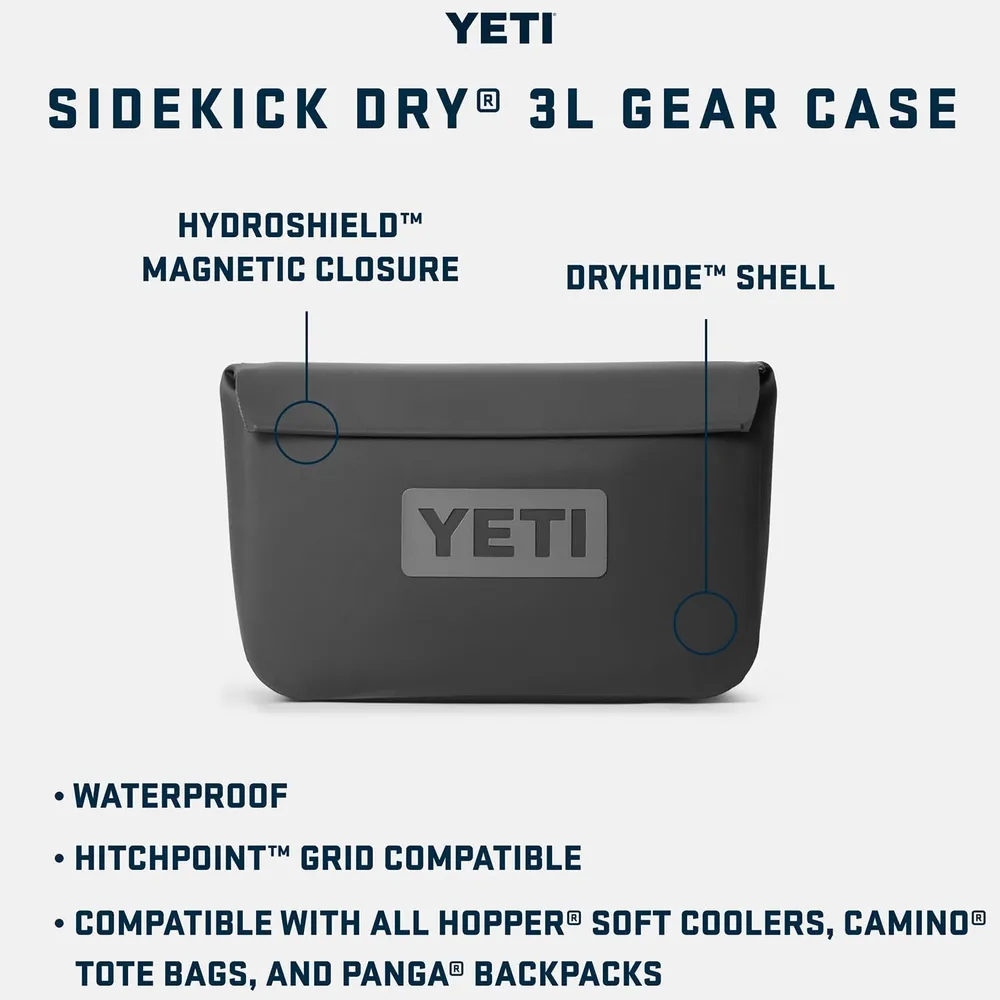 YETI Sidekick Bolsa de Viaje de 3L | Guinda