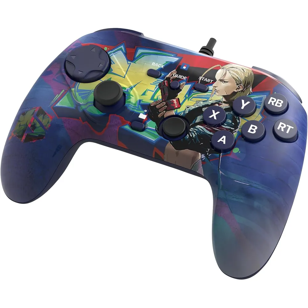 Hori Mando de combate Octa Street Fighter 6 Cammy Edition para PC Windows