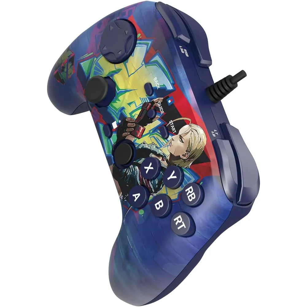 Hori Mando de combate Octa Street Fighter 6 Cammy Edition para PC Windows
