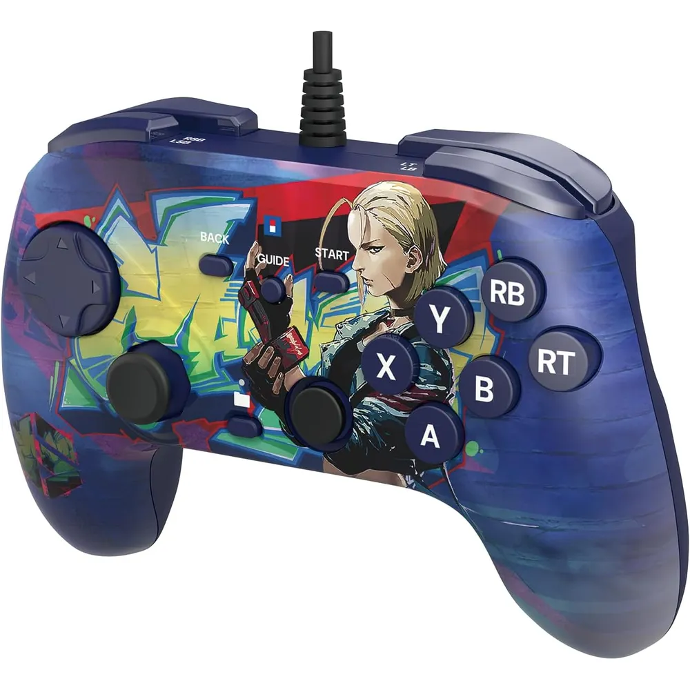 Hori Mando de combate Octa Street Fighter 6 Cammy Edition para PC Windows