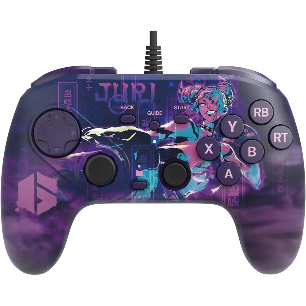 Hori Mando de combate Octa Street Fighter 6 Juri Edition para PC Windows