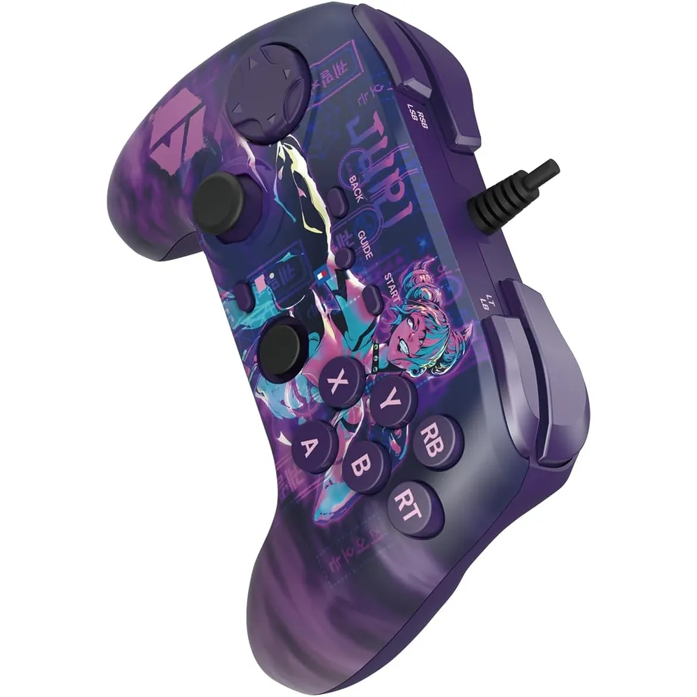 Hori Mando de combate Octa Street Fighter 6 Juri Edition para PC Windows
