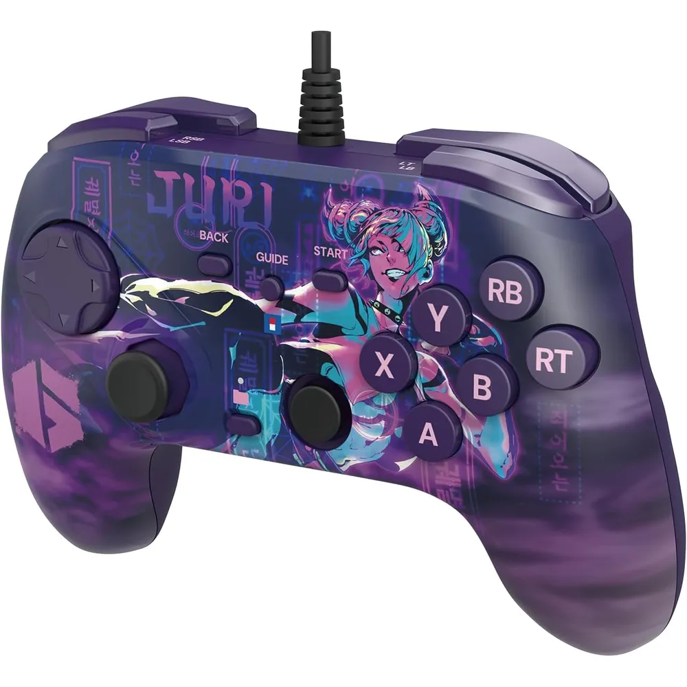 Hori Mando de combate Octa Street Fighter 6 Juri Edition para PC Windows