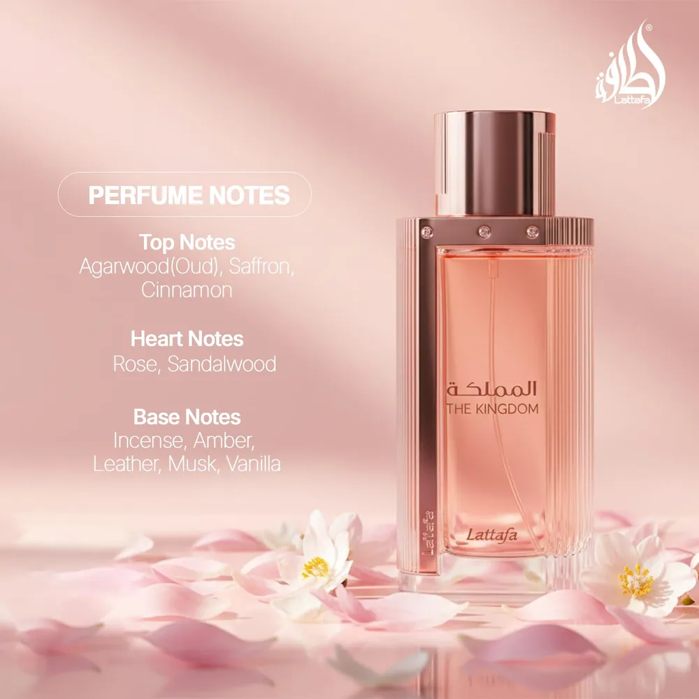 PERFUME LATTAFA THE KINGDOM EDP MUJER 3.4 OZ / 100 ML