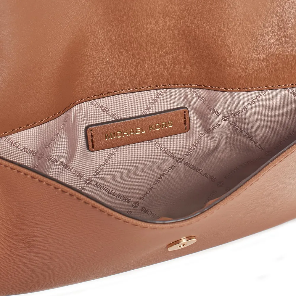 MICHAEL KORS Charlotte Bolso bandolera grande 3 en 1 de cuero | Marron