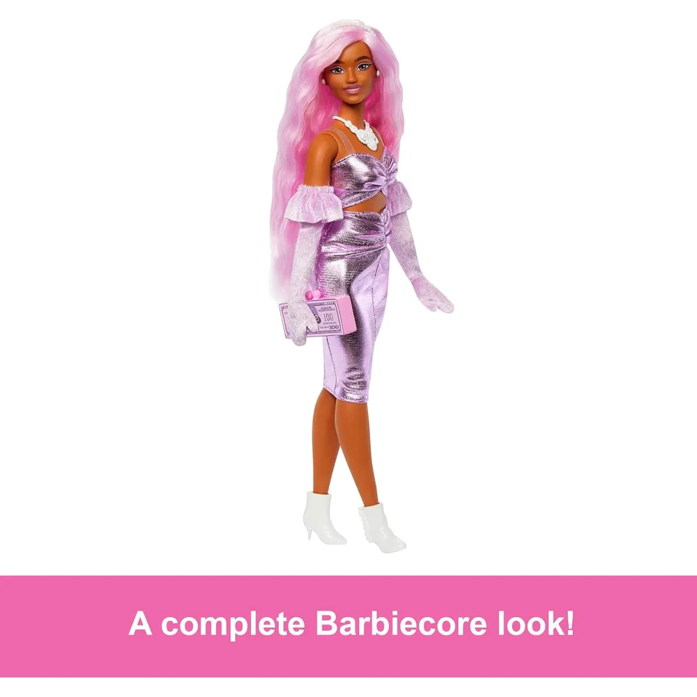 BARBIE DELUXE ESTILO 1 BARBIECORE CABELLO ROSA