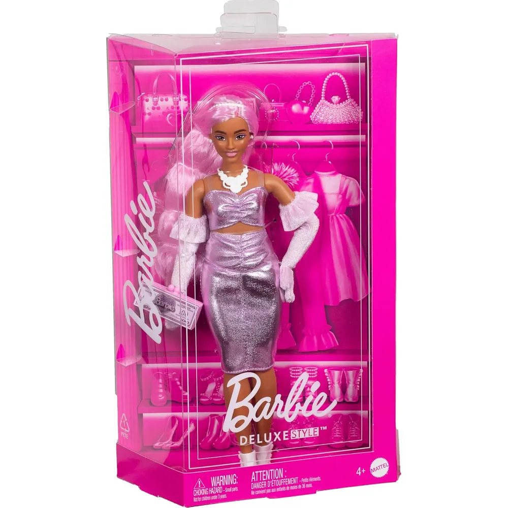 BARBIE DELUXE ESTILO 1 BARBIECORE CABELLO ROSA