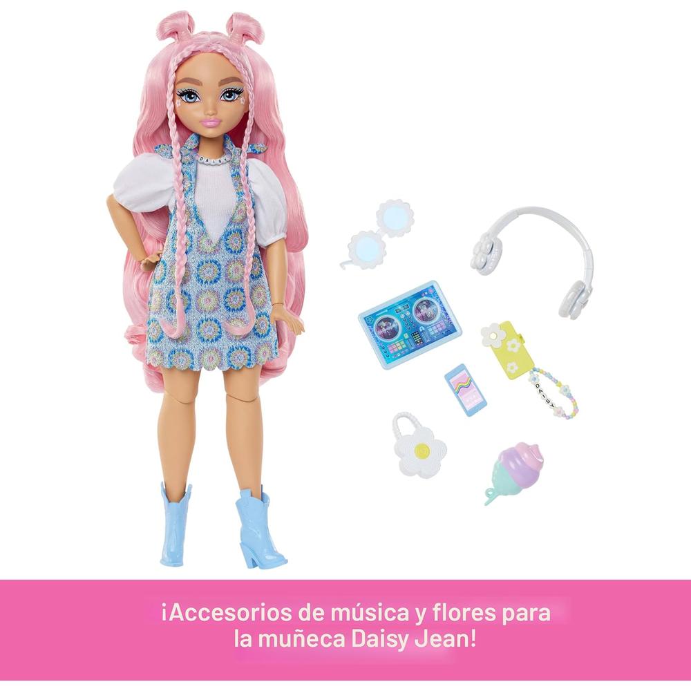 Muñeca Barbie Dream Besties patinadora con accesorios | Daisy Jean
