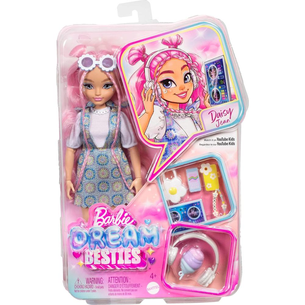 Muñeca Barbie Dream Besties patinadora con accesorios | Daisy Jean