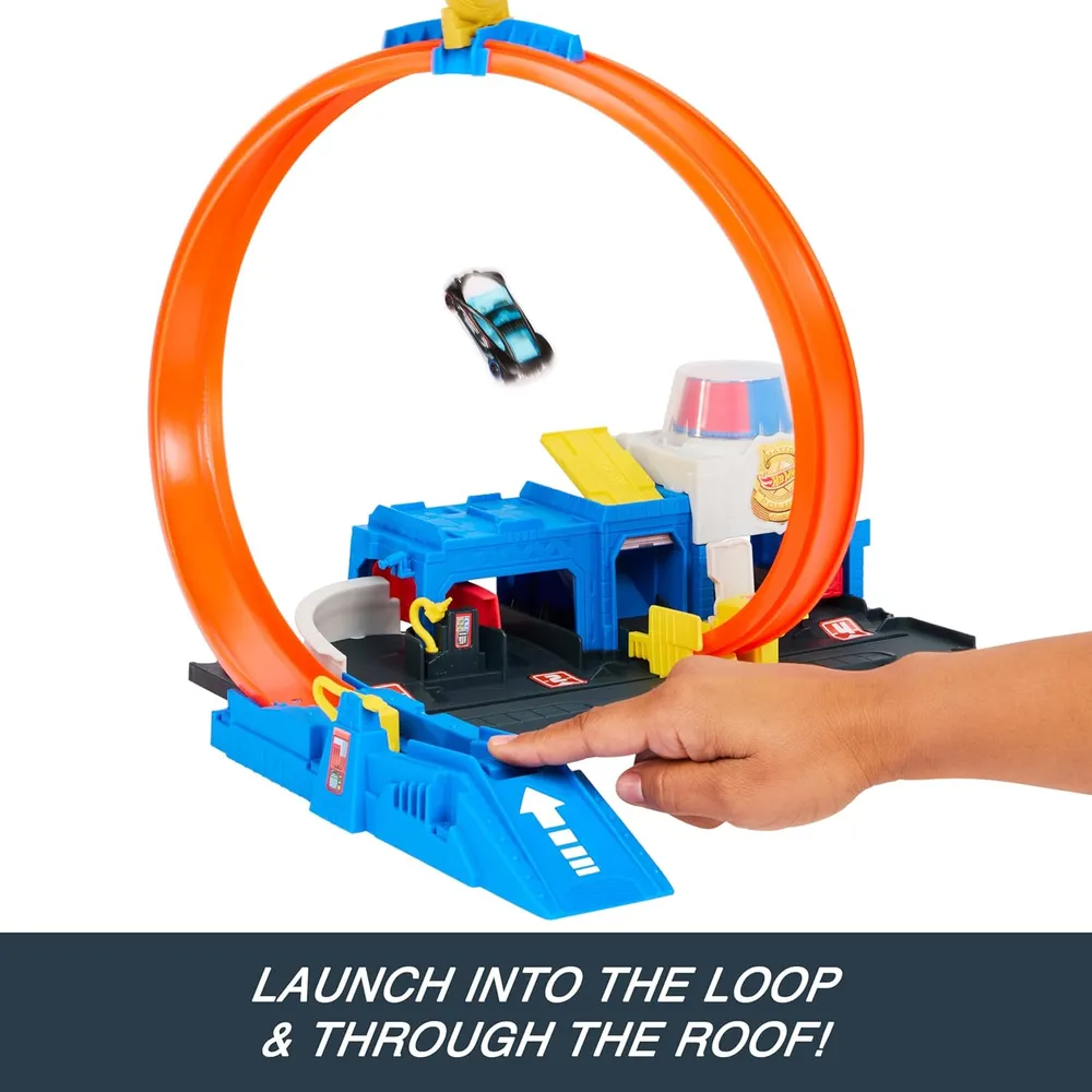 HOT WHEELS PISTA COMPLETA SUPER COMISARIA