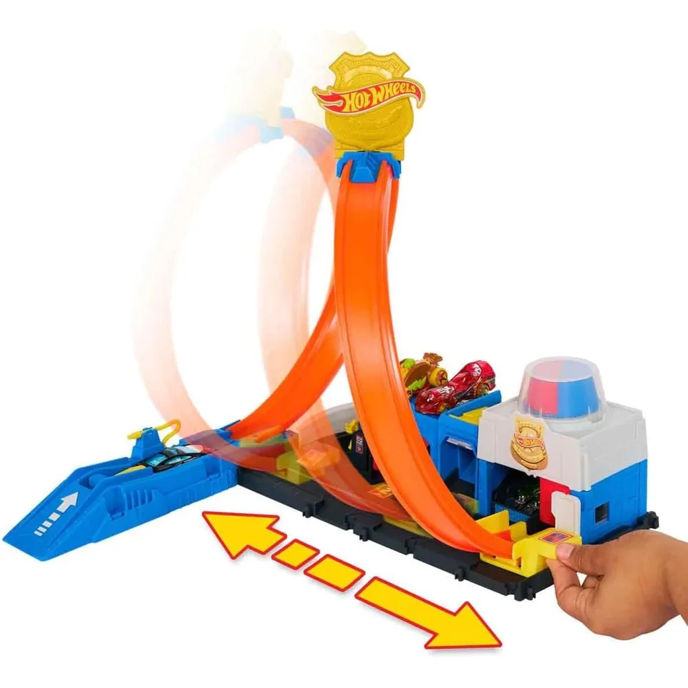 HOT WHEELS PISTA COMPLETA SUPER COMISARIA