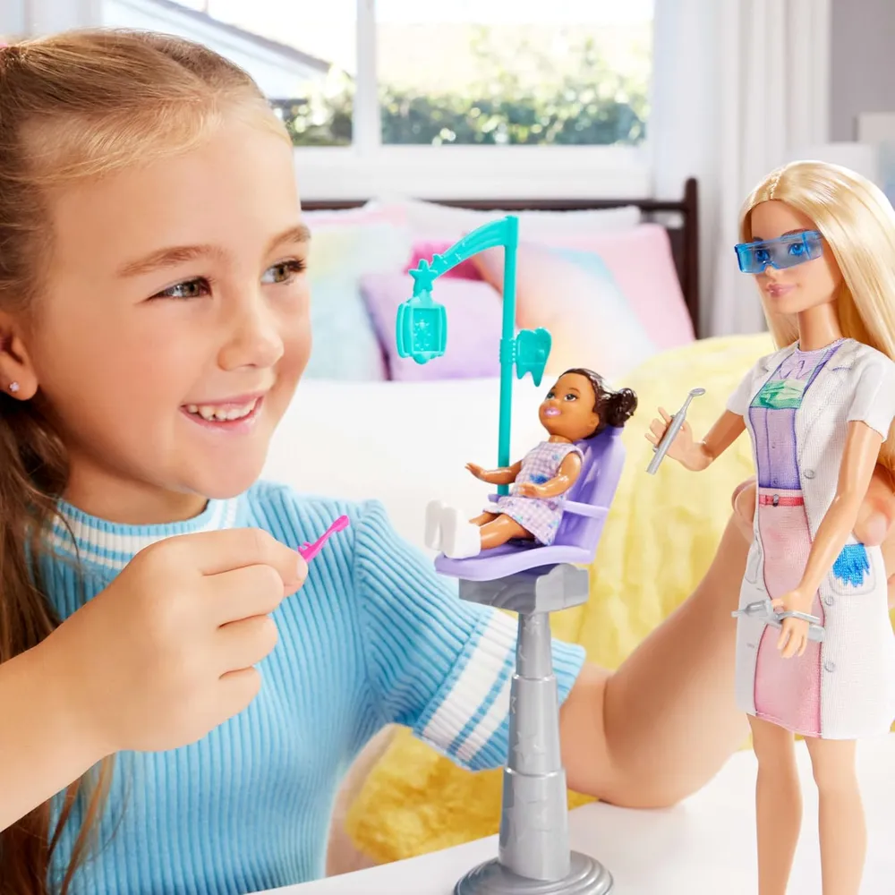 b0d7ptm9tv_1_webp.webp BARBIE MUÑECA DENTISTA RUBIA CON ACCESORIOS MÉDICOS