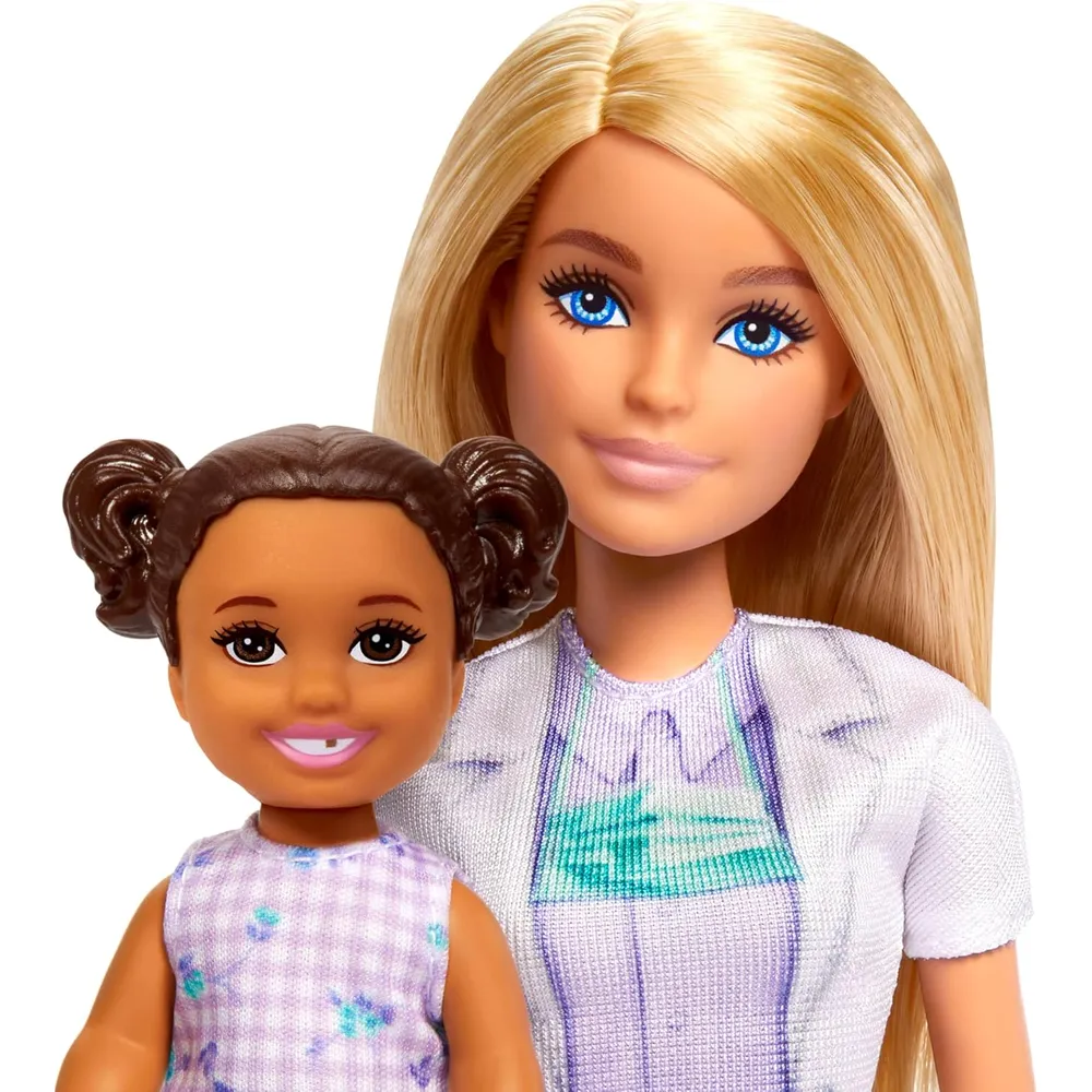 b0d7ptm9tv_2_webp.webp BARBIE MUÑECA DENTISTA RUBIA CON ACCESORIOS MÉDICOS