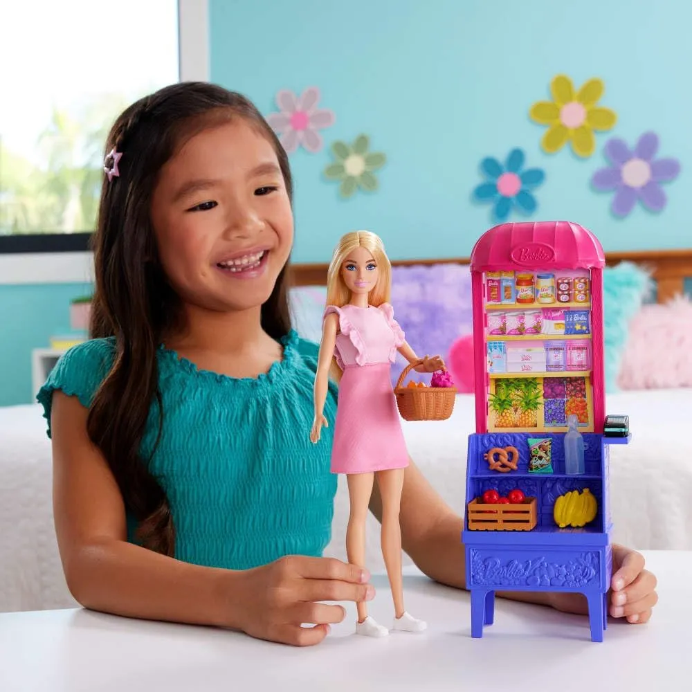 BARBIE Y TERESA RECETA DE LA AMISTAD SET MERCADO MALIBÚ