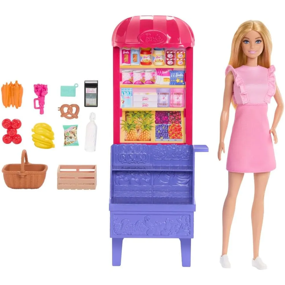 BARBIE Y TERESA RECETA DE LA AMISTAD SET MERCADO MALIBÚ