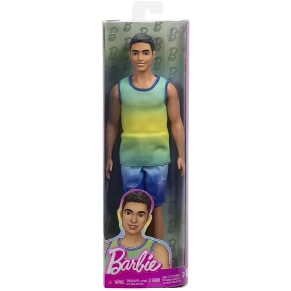 BARBIE Ken 11"/28 cm camiseta azul y verde