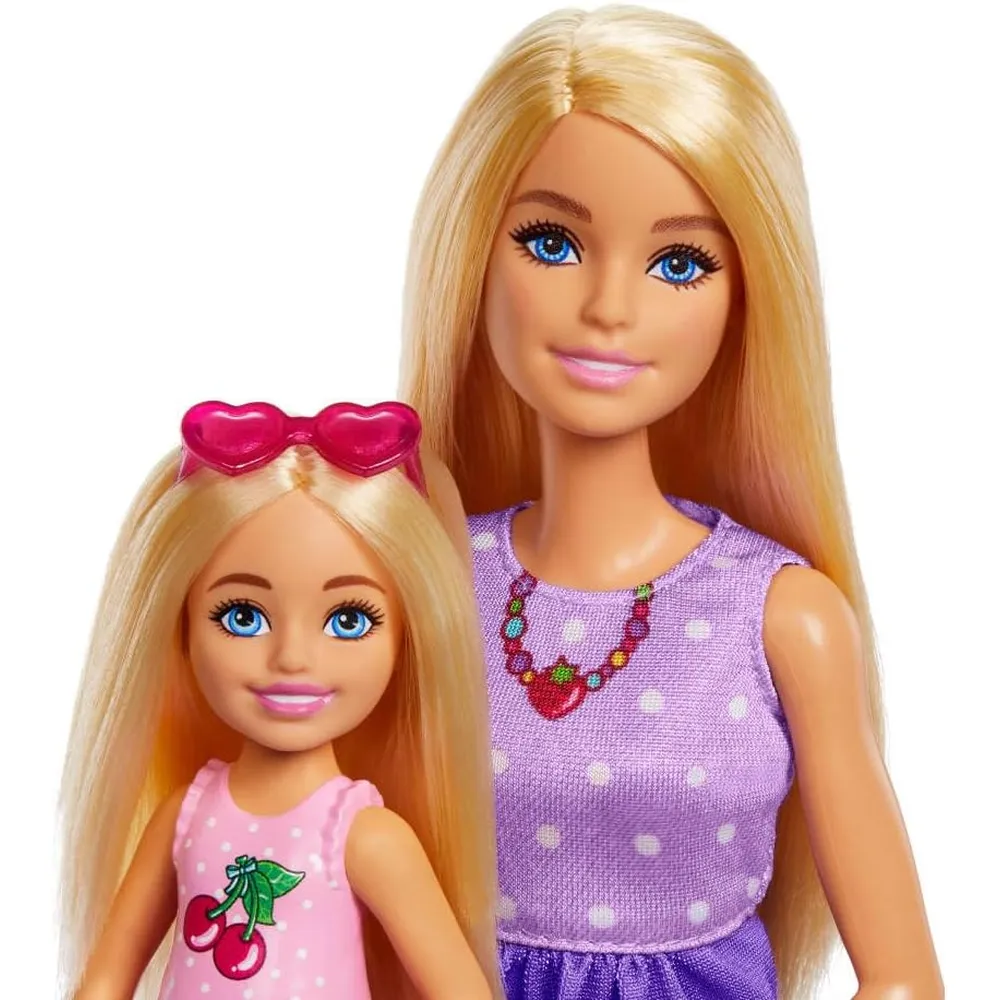 BARBIE FAMILY FRIENDS SET PICNIC CON MUÑECAS Y ACCESORIOS