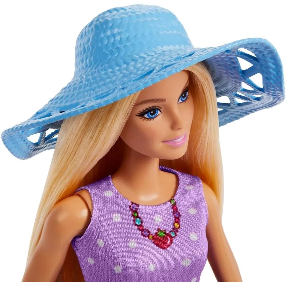 BARBIE FAMILY FRIENDS SET PICNIC CON MUÑECAS Y ACCESORIOS