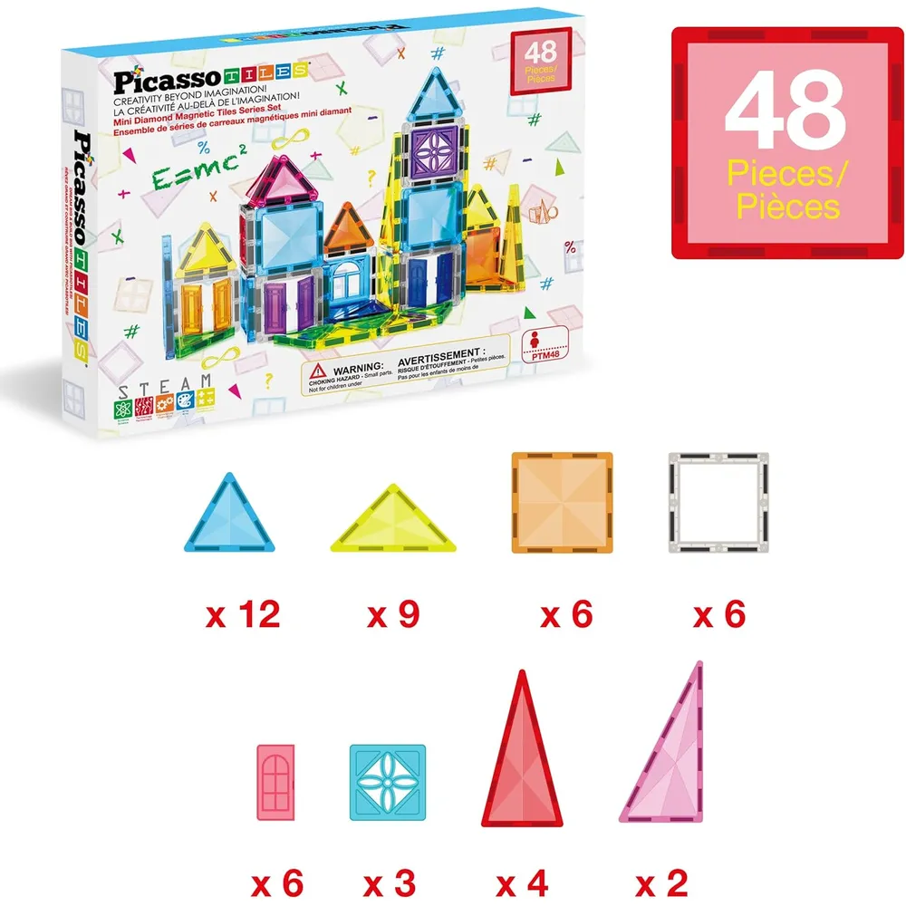 BLOQUES MAGNÉTICOS VIAJE PTM48 PICASSOTILES