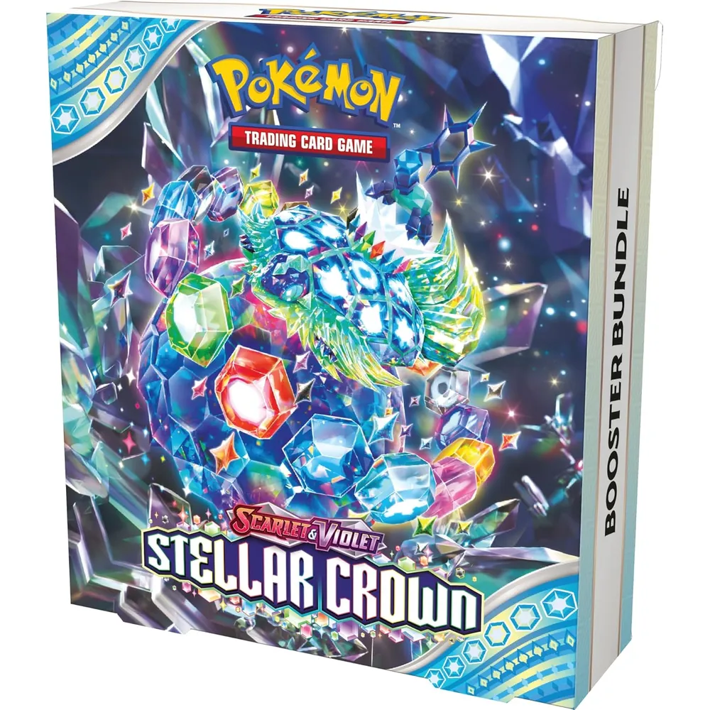 JUEGO DE CARTAS POKÉMON TCG SCARLET & VIOLET STELLAR CROWN BOOSTER PACK (INGLÉS)