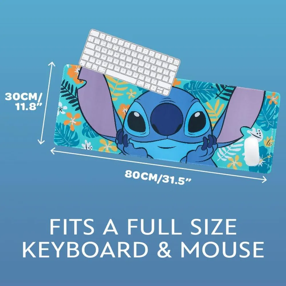 Paladone Stitch, alfombrilla de escritorio tropical Disney